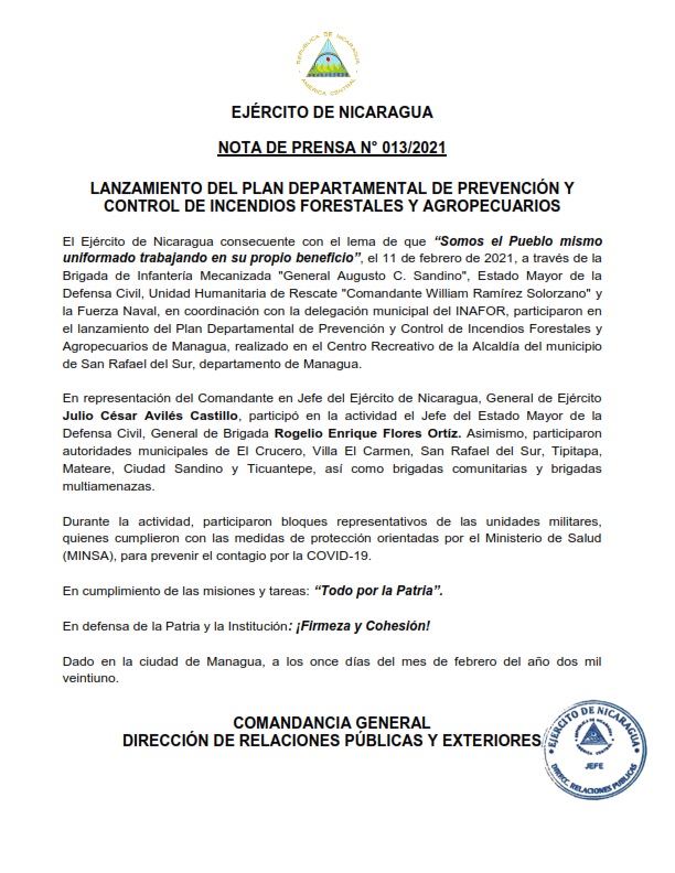 INCENDIO